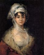 Francisco Jose de Goya Portrait of Antonia Zarate oil painting on canvas